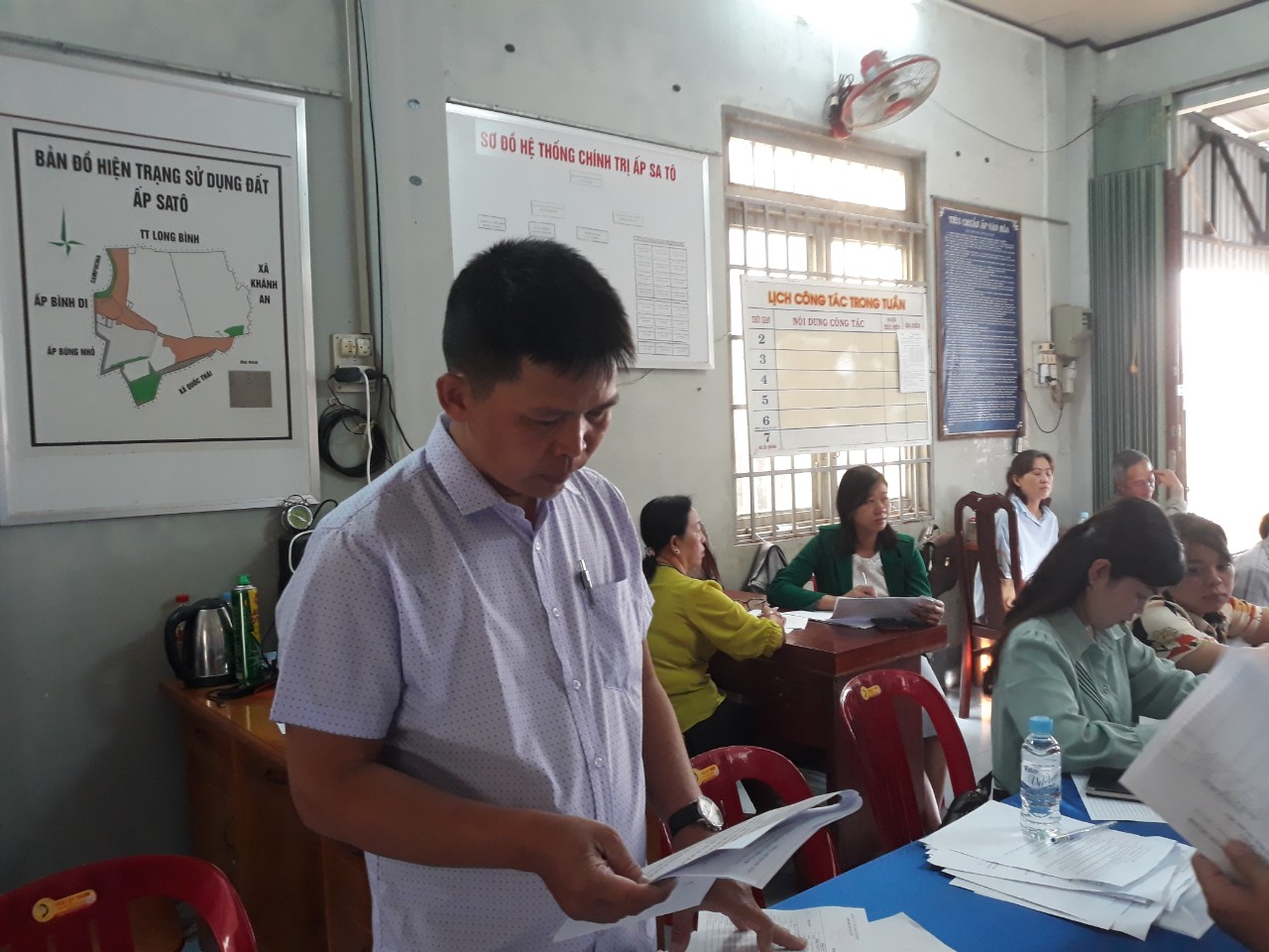 đánh giá chất lượng đảng viên ấp sa tô