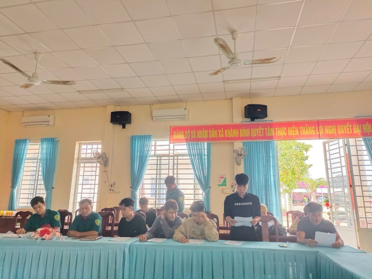 Phát biểu của thanh niên đã chúng tuyển