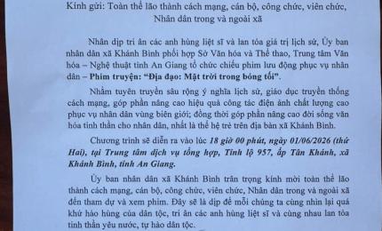 Thông báo